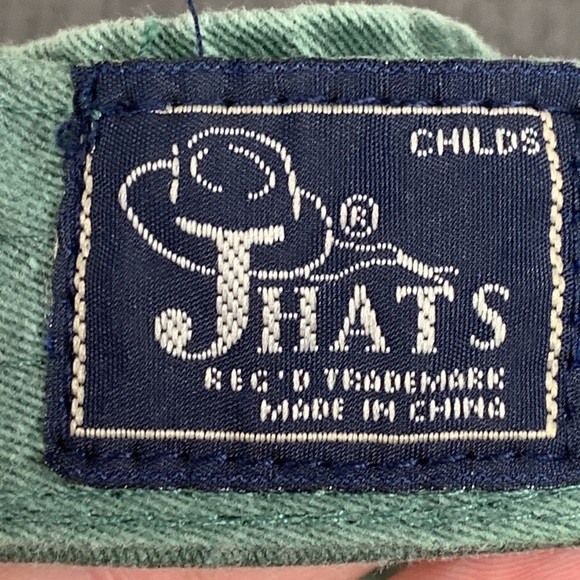 Cincinnati Zoo Visor Childs Adjustable Green Acid Wash Strapback Cap JHats - Picture 12 of 12